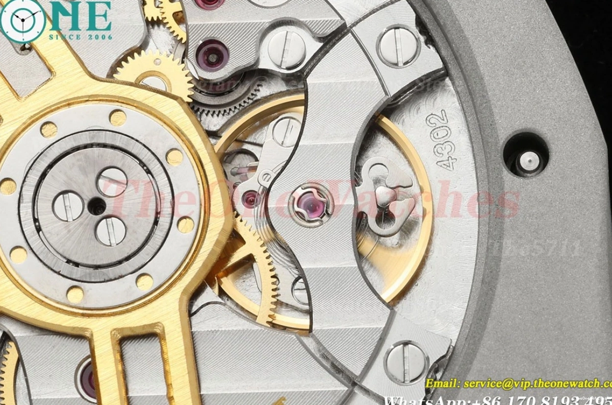 Clone TKF SS A4302 41mm White Dial Oak 15500 SS Royal Super 0227